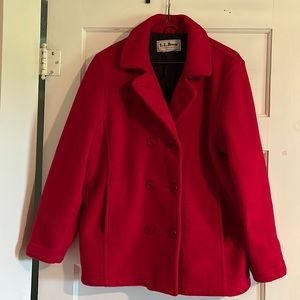 LL Bean Peacoat